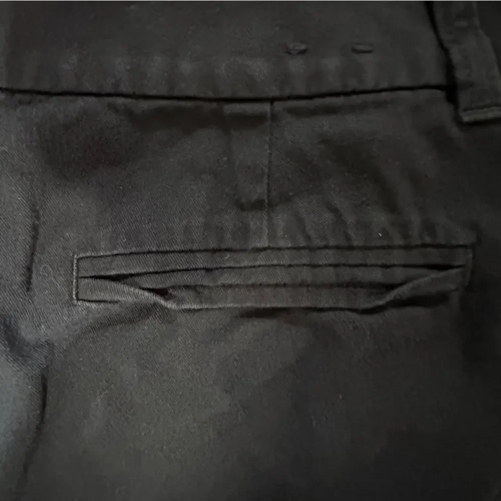 J. Crew Black Flat Front Shorts size 10